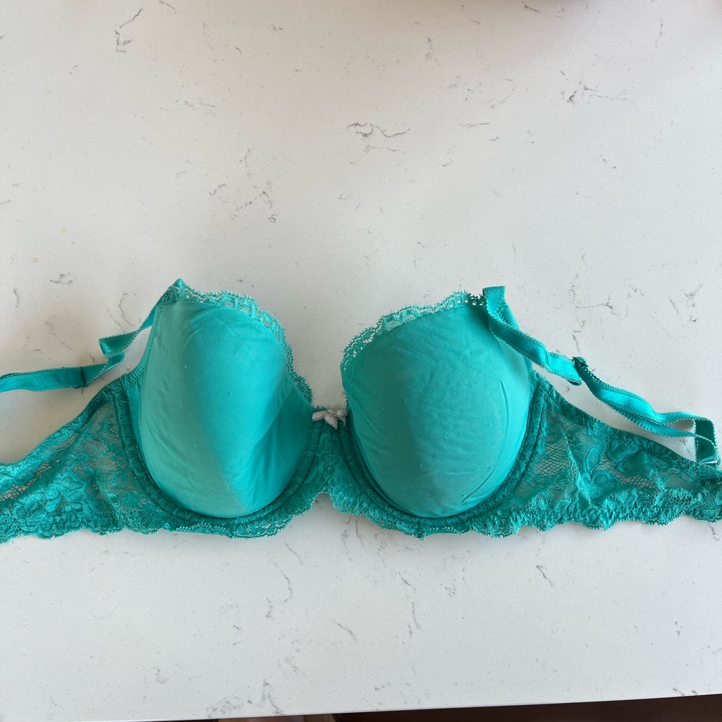 Victoria’s Secret Lined Demi Lace Bra 34d